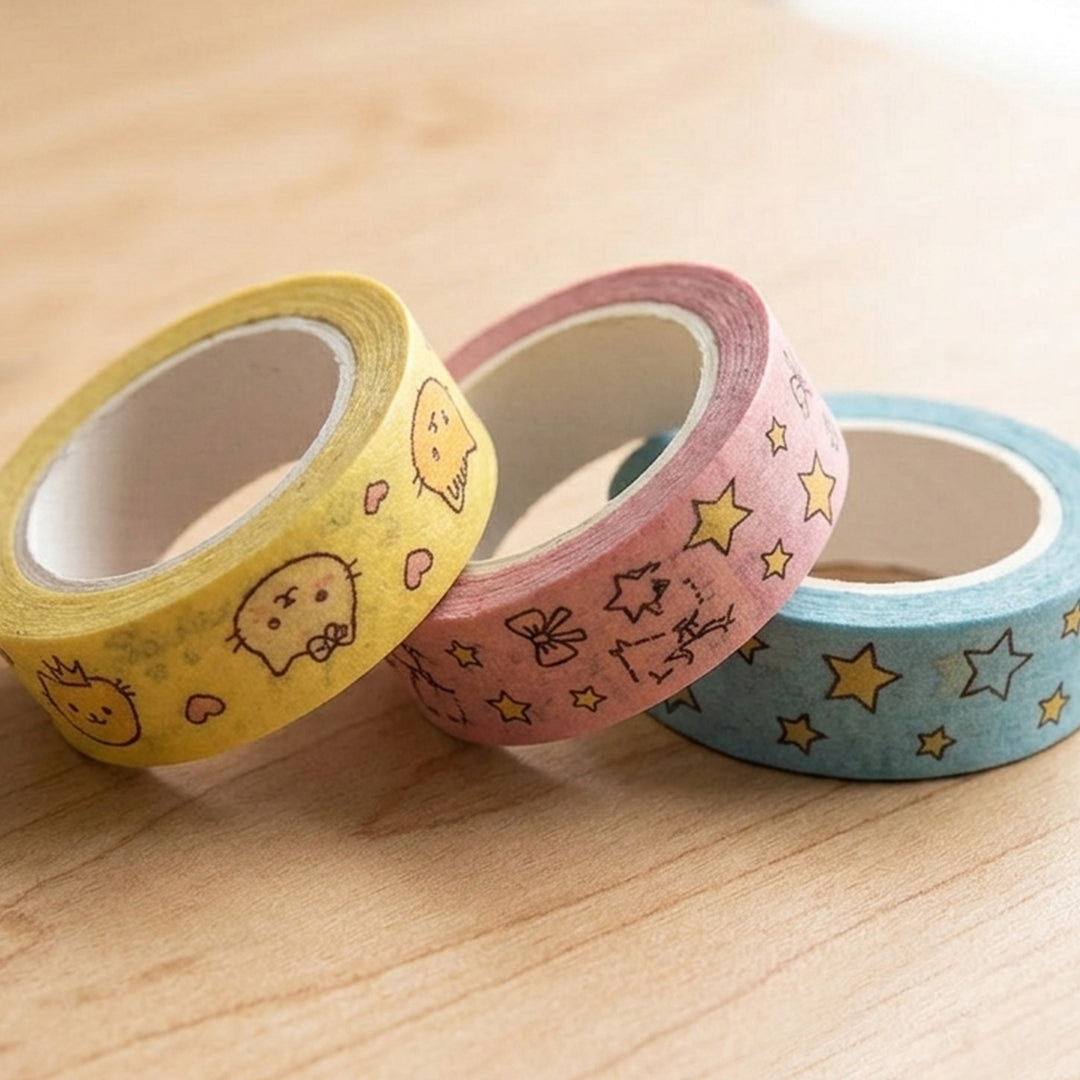 3-Pack Doodle Washi Tape Set