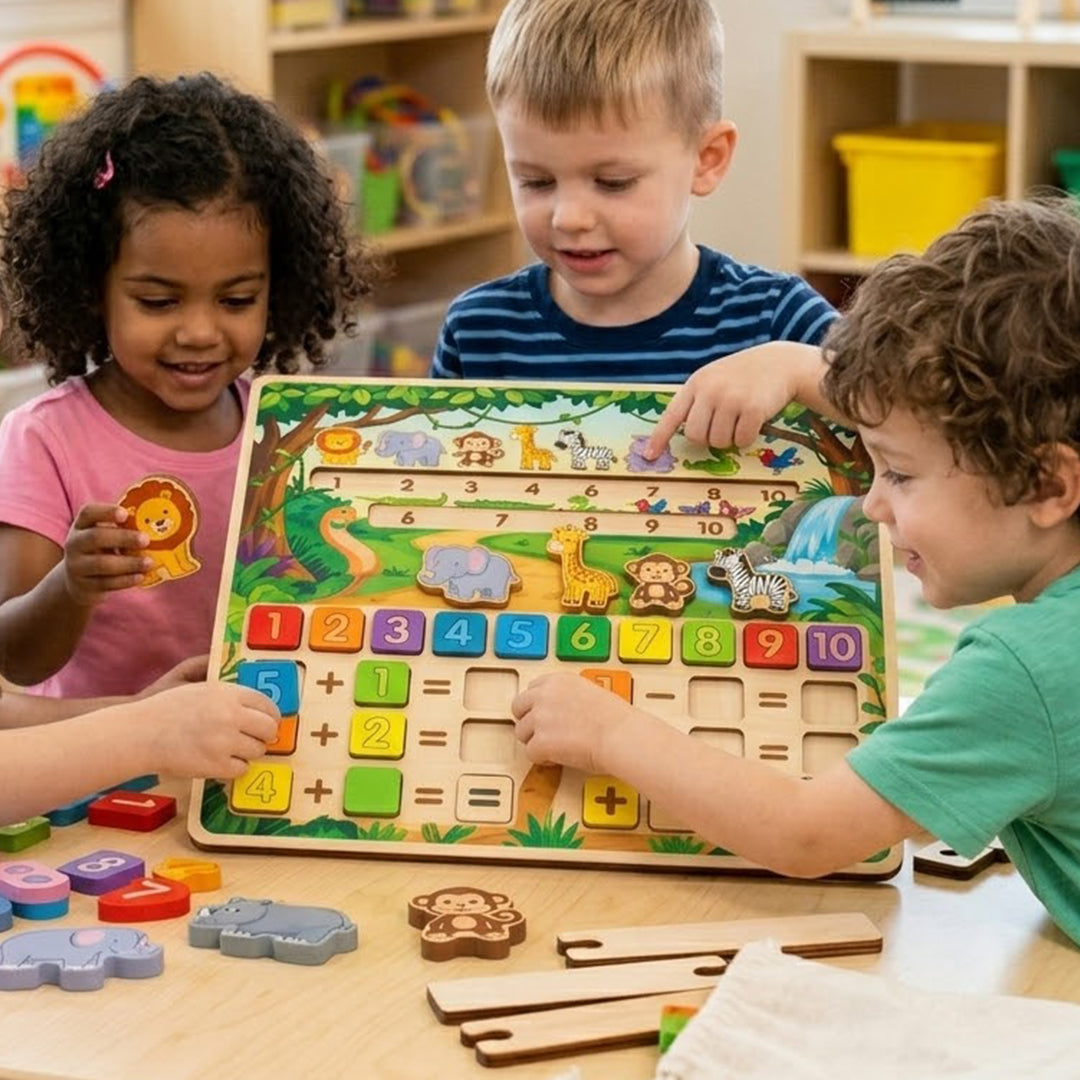 Jungle Math Adventure Board