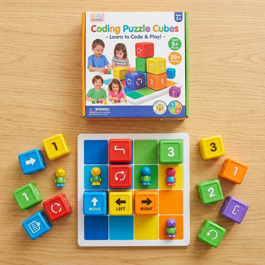 Coding Puzzle Cubes