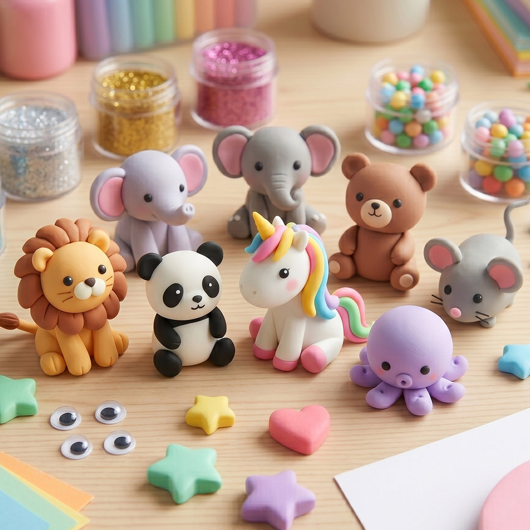 Soft Colorful Clay Art Kit