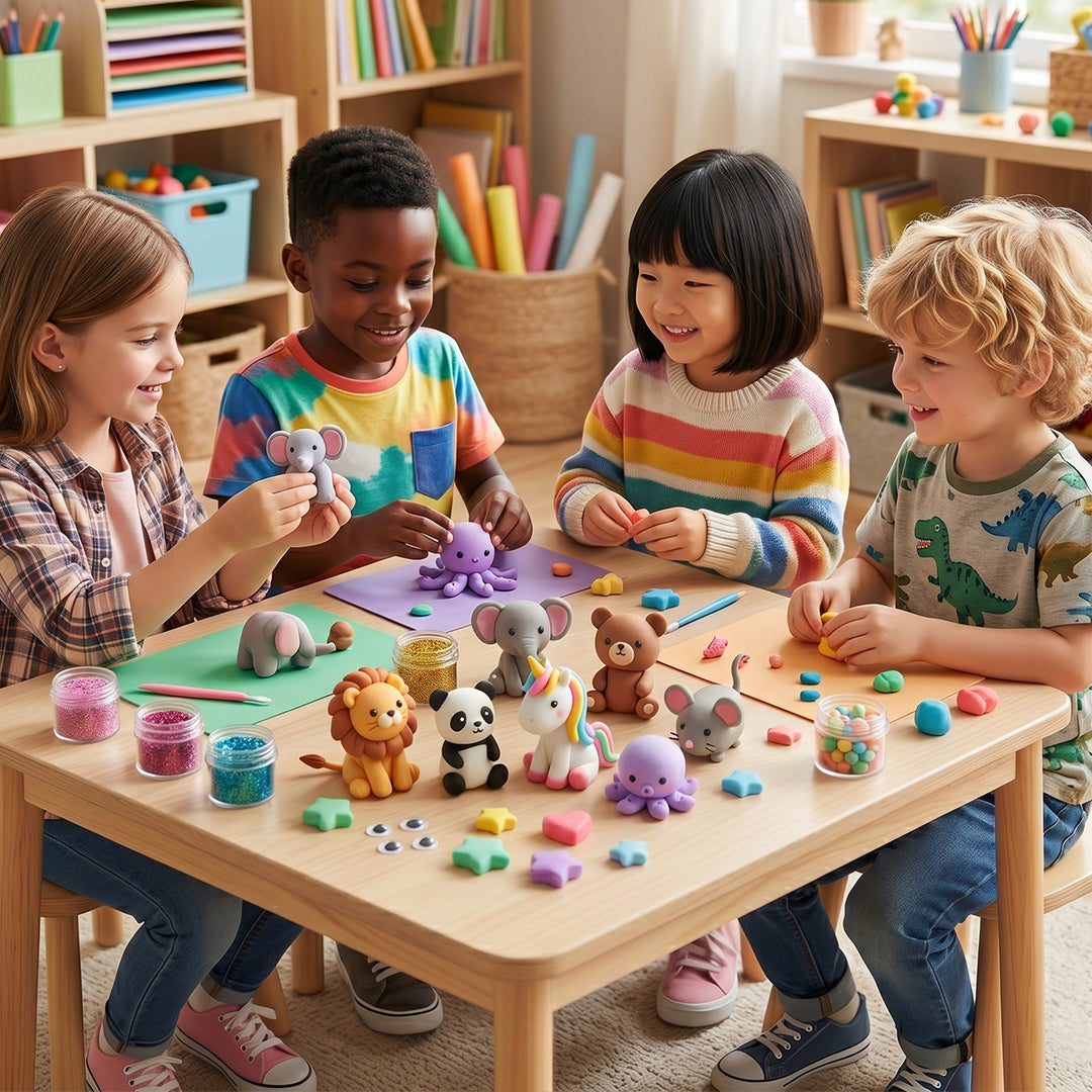 Soft Colorful Clay Art Kit