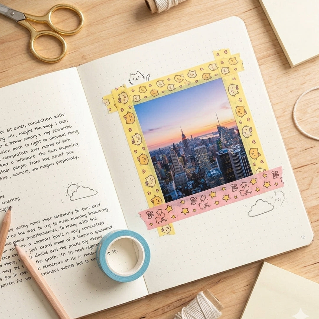 3-Pack Doodle Washi Tape Set