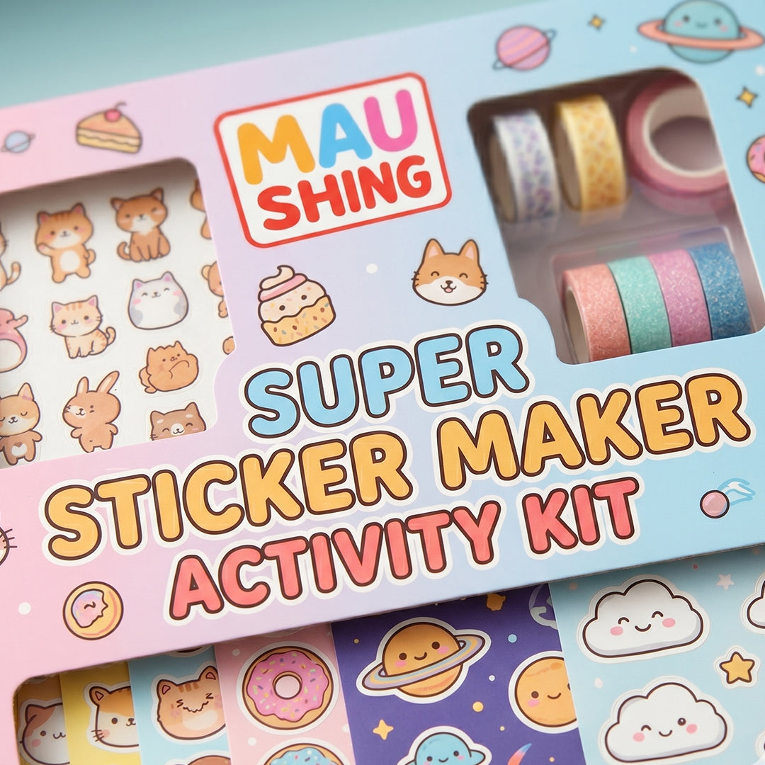 Super Sticker Maker Activity Kit