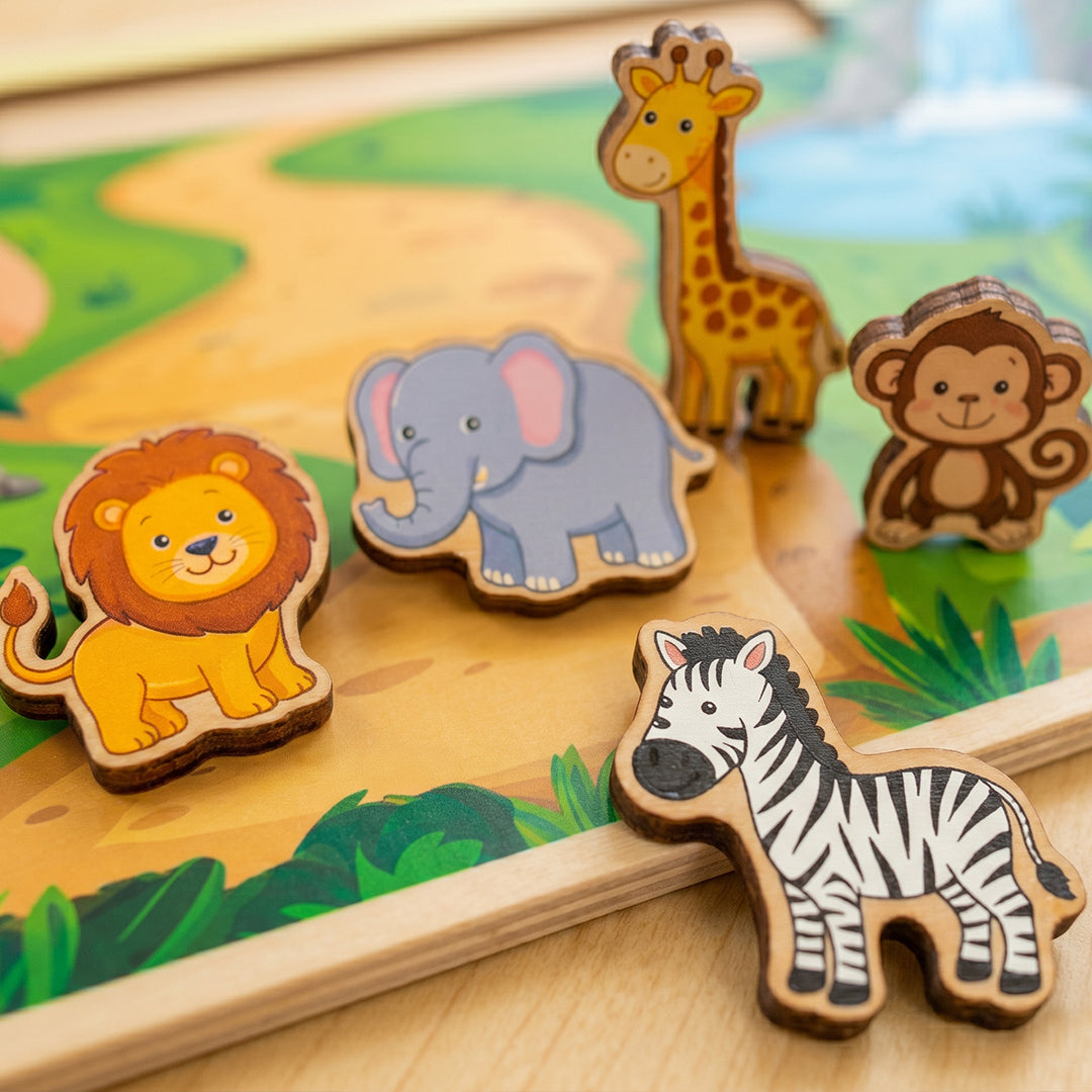 Jungle Math Adventure Board